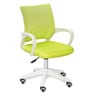 Mesh Breathable Mesh Kids Study Chair in Green Colour