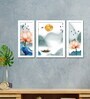 Mesmerizing Nature MDF Art Panels Set of 3