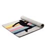 Multicolor Character Wool 3 ft x 5 ft Kids Carpet