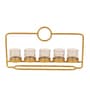 Metal & Glass Rectangular Tealight Holder