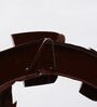 Iron Lord Krishna Wall Art In Brown