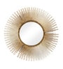 Gold Metal Contemporary Decorative Mirror