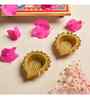 Metal 2 Diya Set