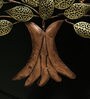 Iron And Mdf Wood Framed Tree Wall Art In Gold