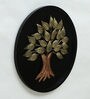 Iron And Mdf Wood Framed Tree Wall Art In Gold