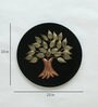 Iron And Mdf Wood Framed Tree Wall Art In Gold
