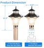 Metal and Polycarbonate Main Gate Light