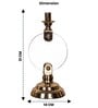 Metal Aura Alight Golden Candle Stand