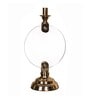 Metal Aura Alight Golden Candle Stand