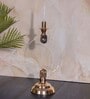 Metal Aura Alight Golden Candle Stand