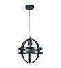 Vanessa Black Metal Hanging Light