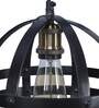 Vanessa Black Metal Hanging Light