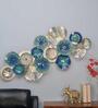 Coral Reef Blue Metal Wall Decor