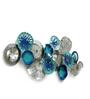 Coral Reef Blue Metal Wall Decor