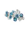 Coral Reef Blue Metal Wall Decor