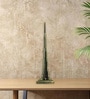 Metal Burj Khalifa Tower Miniature Decorative Showpiece (18 cm, Antique Gold)