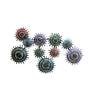 Metal Chakra Backlight Wall Art With LED In Multicolour