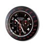 Red Metal Chronograph Modern Wall Clock