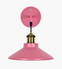 Cone Metal  Wall Light Fixture with Golden Holder (Pink)