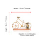 Golden Metal Cycle Inspired Pen Holder