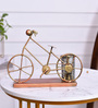 Golden Metal Cycle Inspired Pen Holder
