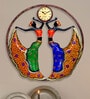 Metal Dancing Dolls with Traditional Wall Clock