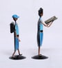 Metal Decorative Metal Figurines Set Of 2