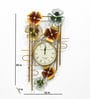 Classic Metal Decorative Table Clock In Multicolour