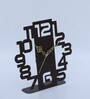 Elegant Black Metal Table clock