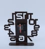 Elegant Black Metal Table clock