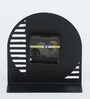 Metal desk clock Black Metal Table clock
