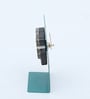 Metal desk clock Green Metal Table clock