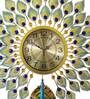 Gold Metal Elegant Traditional Wall Clock