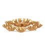 Metal Flower Kamal Cut Urli Single