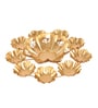Metal Flower Kamal Cut Urli Single