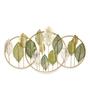 Aspen Green Gold Metal Wall Decor