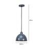 Glory Grey Metal Hanging Light