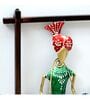 Metal Handpainted Decorative Sardar Mini Frame In Multicolor