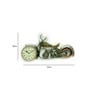 Silver Iron Jawa Novelty Wall Clock