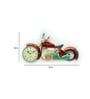 Red Iron Jawa Novelty Wall Clock