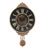 Metal Kent Pendulam Moving Gear Wall Clock