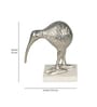 Aluminium Silver Kiwi Bird