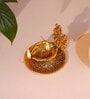 Metal Laxmi Ganesh Hand Diya