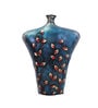 Metal Leaf Emborsed Vase