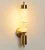 Metal LED Wall Light with Marble Finish