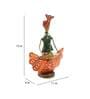 Metal Multicolour Musician Set Of 2 Figurine