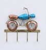 Metal Multicolour Bike Key Holder