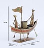 Hand Painted
Boat Multicolour Metal 
Pen Stand