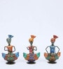 Metal Multicolour Hand Painted Musician