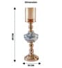 Metal Mystic Candle Holder French Gold Candle Stand